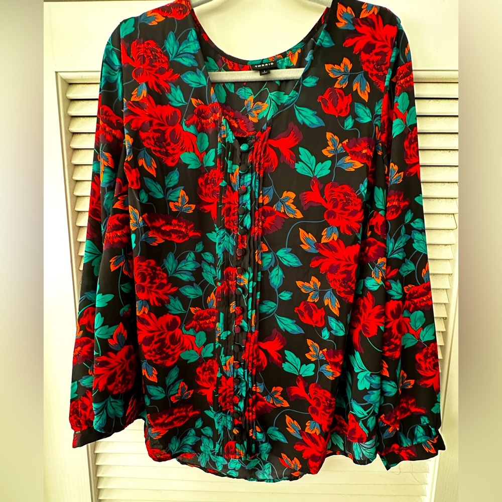 Beautiful, Bold work blouse